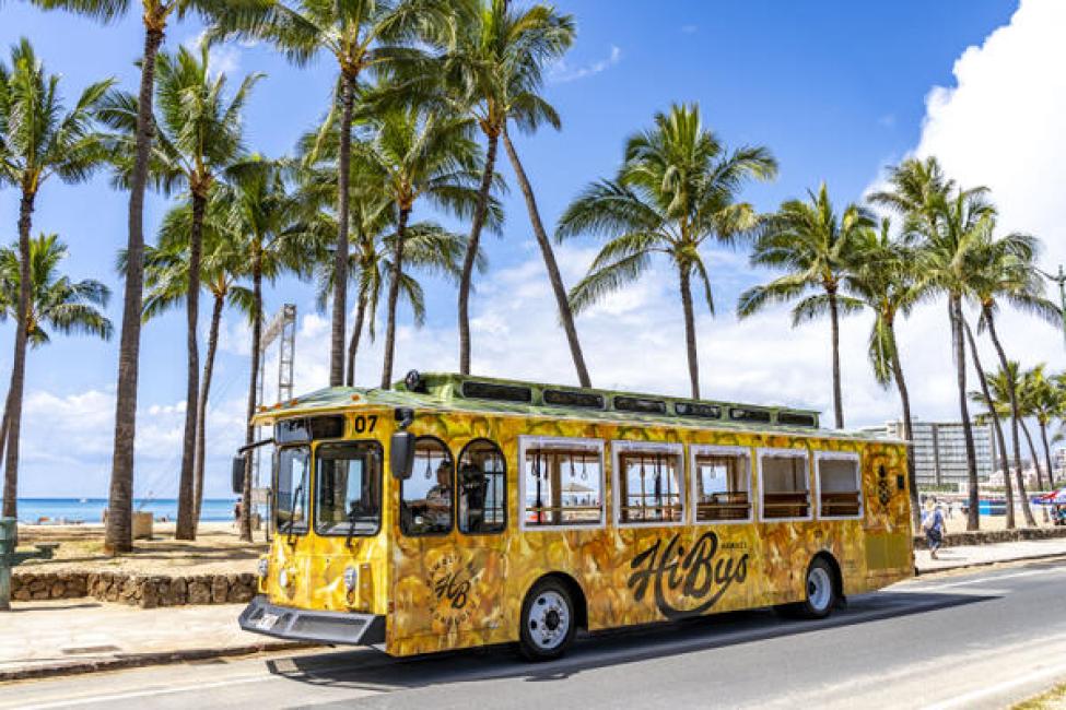 HiBus ワイキキ周辺巡回トロリーバス by JTBハワイ